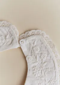 Bavoir Claudie - Ecru — view 3