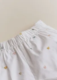 Bloomer Gabriel - Blanc / Broderies Multico — view 3