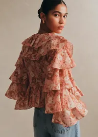 Blouse ABELY - Imprimé Gioia — view 2