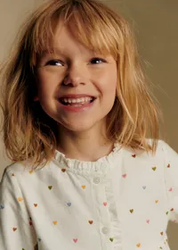 Blouse Adeline - Blanc / Broderies Multico — view 2
