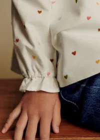Blouse Adeline - Blanc / Broderies Multico — view 4