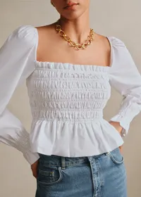 Blouse ALINE - Ecru — view 2