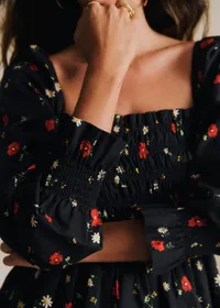 Blouse ALINE - Imprimé Coquelicot — view 3