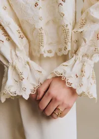 Blouse Aly - Dentelle Écru — view 3