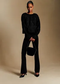 Blouse Aly - Dentelle Noire — view 2