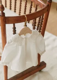 Blouse Andréa - Blanc Popeline — view 2