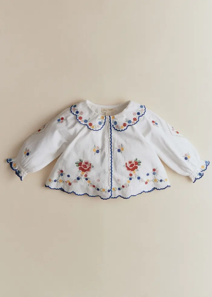 Blouse Annie - Broderie Placée Spring