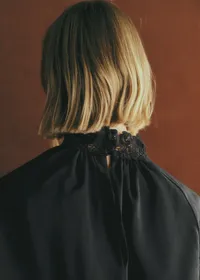 Blouse APOLINE - Noir — view 2