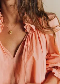 Blouse Batia - Pêche — view 2