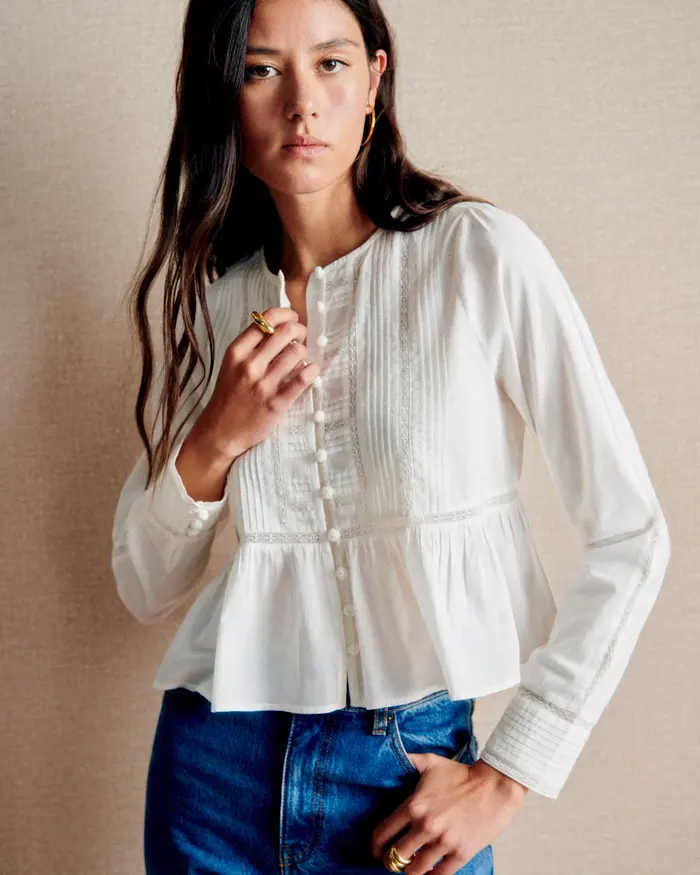 Blouse Charlina - Ecru