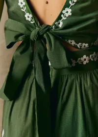 Blouse Claire - Vert d'Été — view 3