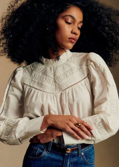 Blouse Datya - Ecru
