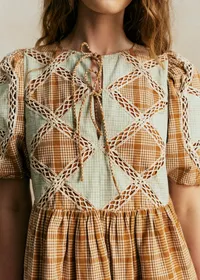 Robe Carina - Patchwork Montagne — view 2