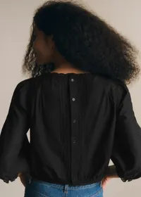 Blouse Enea - Noir — view 3