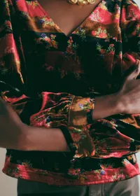 Blouse Galeo - Patchwork Bouquets — view 2