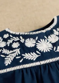 Blouse Grace - Bleu Marine — view 2
