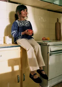 Blouse Grace - Bleu Marine — view 2