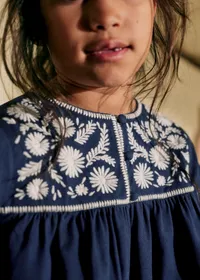 Blouse Grace - Bleu Marine — view 3