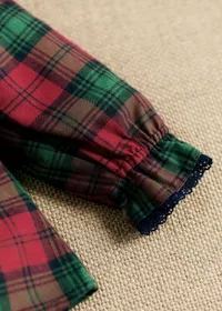 Blouse Héloïse - Carreaux rouge et vert — view 2