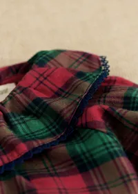 Blouse Héloïse - Carreaux rouge et vert — view 4