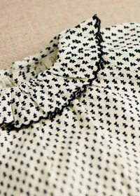 Blouse Héloïse - Fleurs Blockprint — view 3