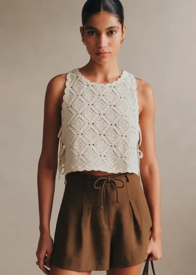 Blouse Jacopo - Guipure Unie Ecru