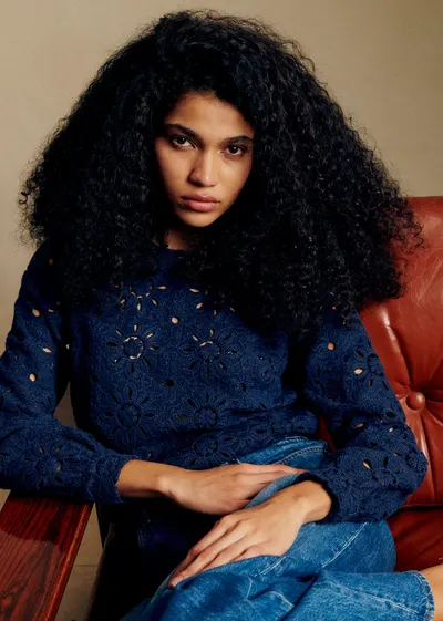 Blouse Jesse - Bleu