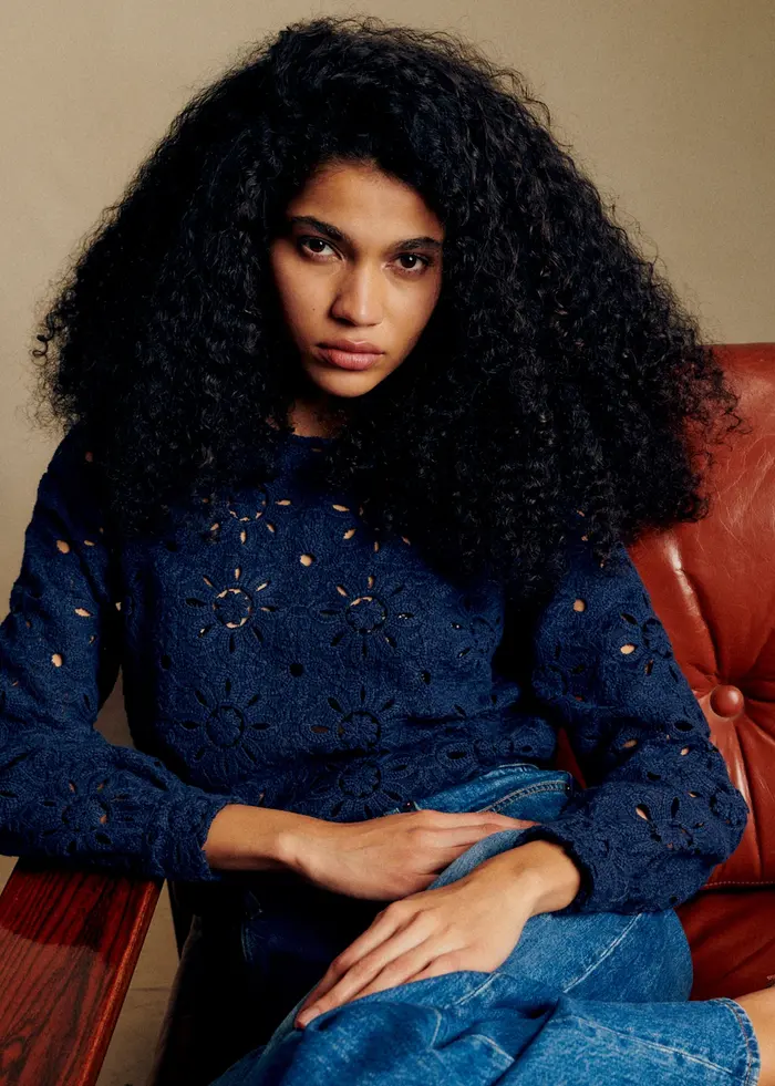 Blouse Jesse - Bleu
