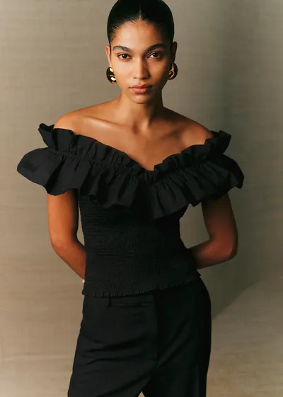 Blouse Kaela - Noir