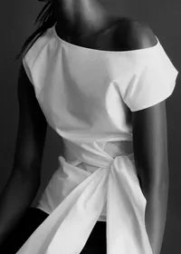 Blouse Lexa - Ecru — view 3
