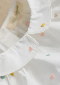 Blouse Lilou - Blanc / Broderies Multico — view 2