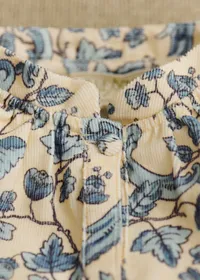 Blouse Linaya - Petit Sézane x Antoinette Poisson - Imprimé Oiseaux Bleus — view 3