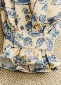 Blouse Linaya - Petit Sézane x Antoinette Poisson - Imprimé Oiseaux Bleus — view 5