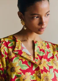 Blouse Lipa - Imprimé Tournesol — view 2