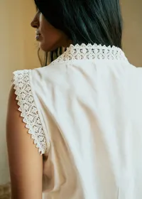 Blouse Loanne - Ecru — view 4
