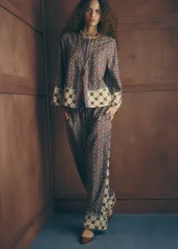 Blouse Lumilis - Sézane x Antoinette Poisson - Imprimé Coeur Garance — view 3
