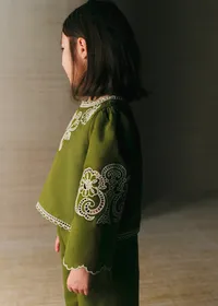 Blouse Macha - Olive — view 3