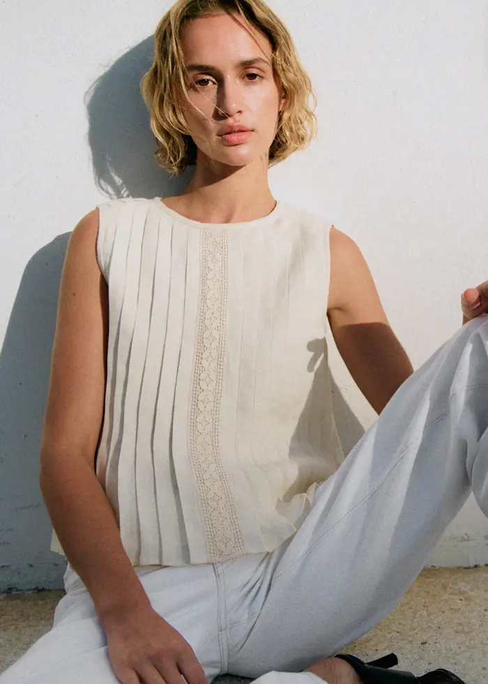 Blouse MOLLY - Ecru