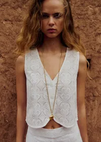 Blouse Noor - Caltha Ecru — view 2