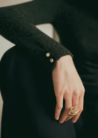 Blouse Omaya - Doré — view 3