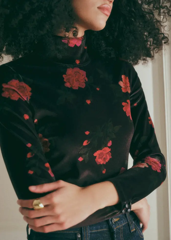 Blouse Omaya - Imprimé Nonna