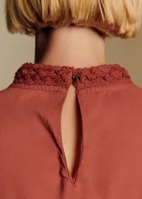 Blouse Pintel - Brun — view 3
