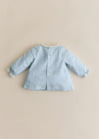Blouse Ryma - Rayures Bleu Ecru — view 3