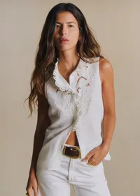 Blouse Sasky - Ecru — view 3