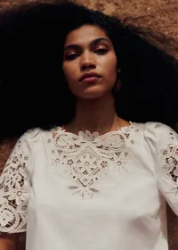 Blouse Suza - Ecru — view 2