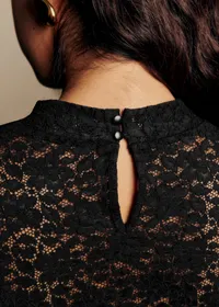 Blouse Taori - Dentelle Noire — view 2