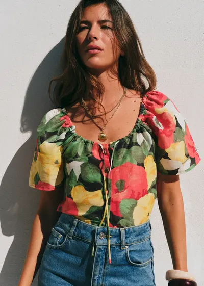 Blouse Vikaly - Imprimé Azalia