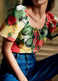 Blouse Vikaly - Imprimé Azalia — view 5
