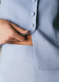 Blouse Zelinda - Bleu Clair — view 3