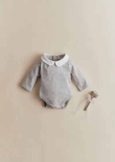 Body Billie - Gris Chiné / Ecru
